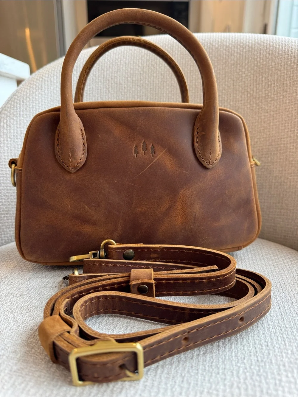 Portland Leather Goods Grace Doctor Bag mini small size